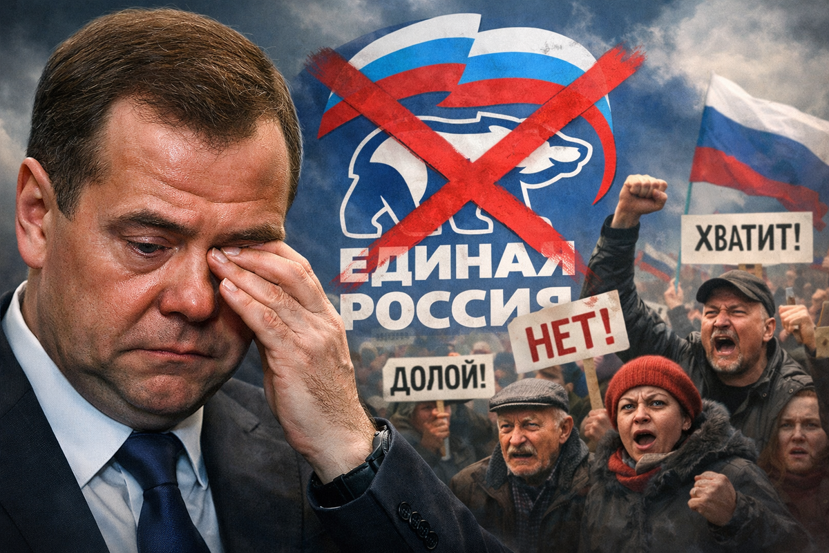 Рейтинг «Единой России» впервые говорит о возможном поражении партии