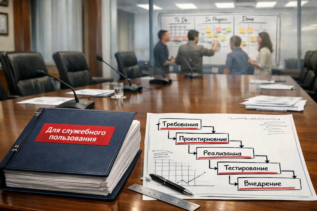 Agile мёртв в крупных госконтрактах — Waterfall  