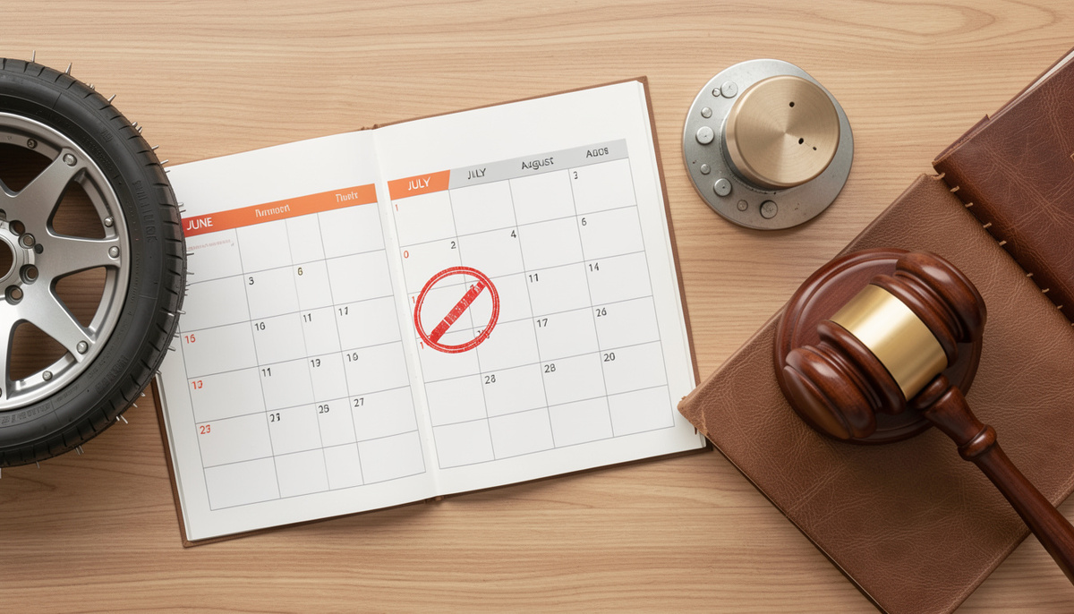 Использование шипованных шин летом