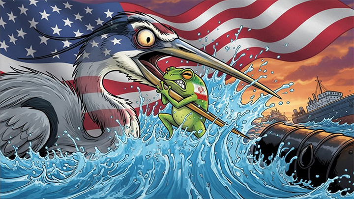    Американская цапля всё-таки подавилась иранской лягушкой. Коллад Царьграда