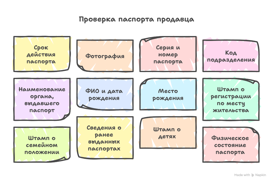 Чек-лист из 12 пунктов, который поможет вам ничего не упустить при проверке паспорта