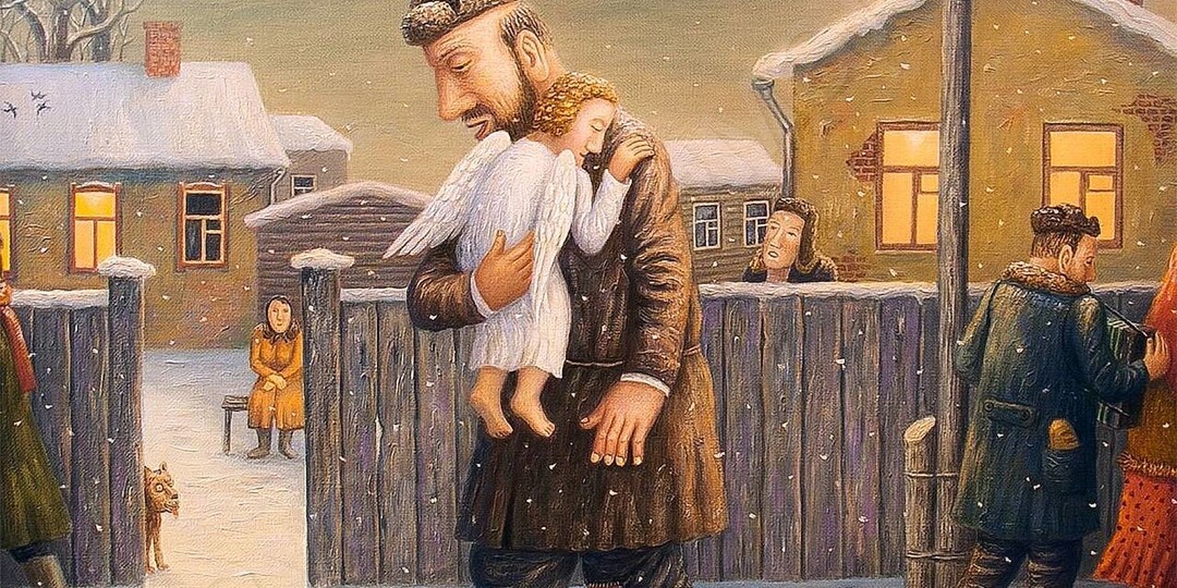 "Ангел мой, пойдем со мной: ты - впереди, я за тобой | Живопись для души от разных художников