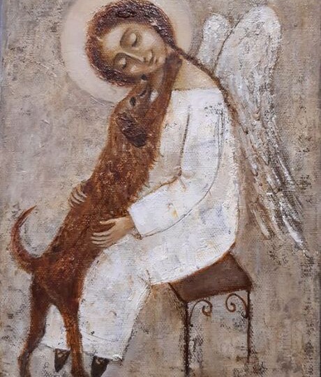 "Ангел мой, пойдем со мной: ты - впереди, я за тобой | Живопись для души от разных художников