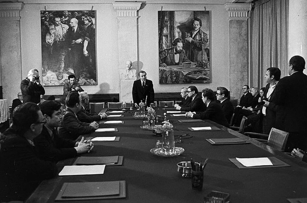 Редколлегия «Правды»: здесь собирали картину реальности для миллионов людей