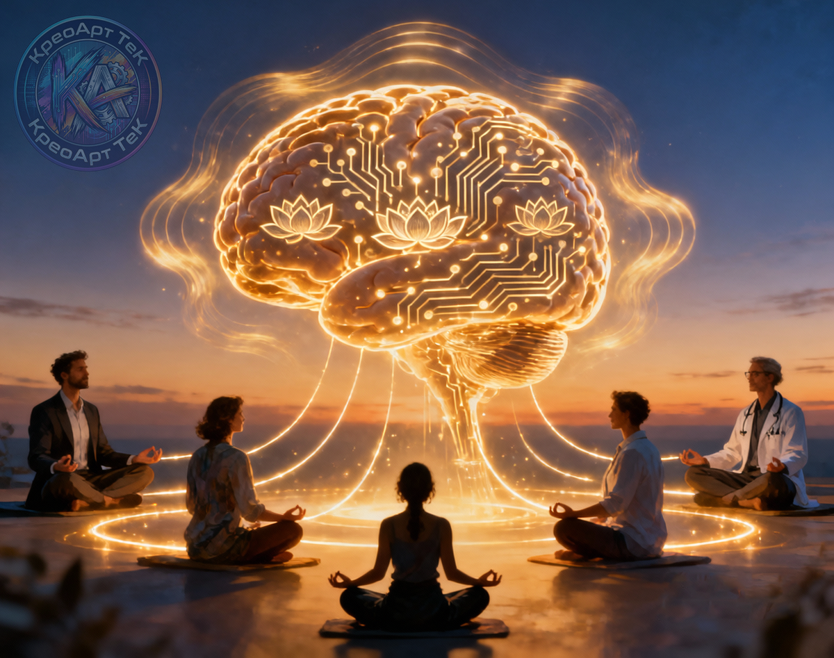 Новый взгляд на эффективность: как медитация заряжает мозг энергией?