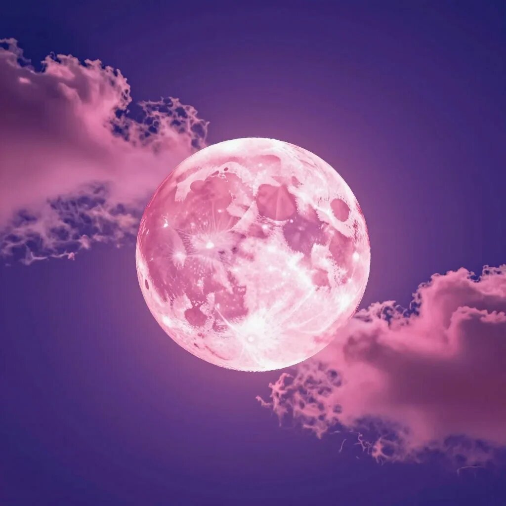 Луна. Иллюстрация сгенерирована нейросетью