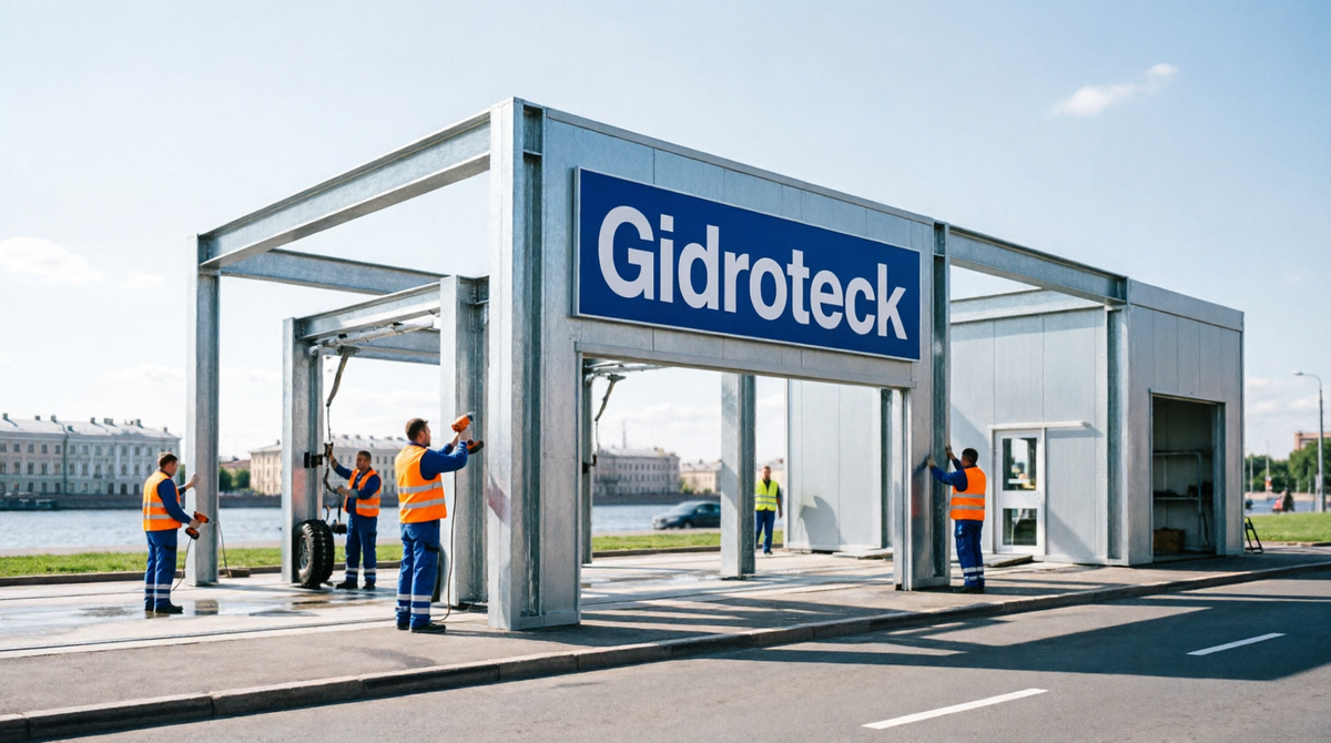 Быстровозводимое некапитальное сооружение Гидротэк