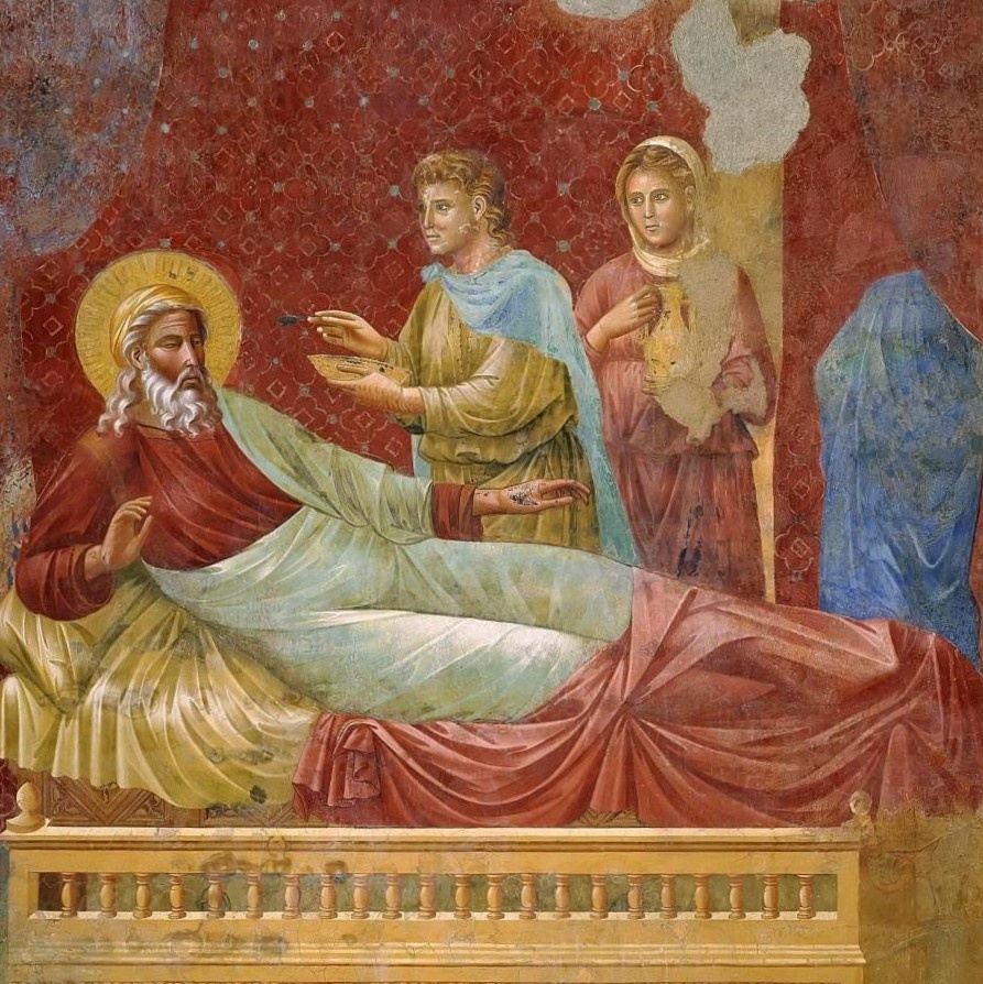     Джотто ди Бондоне. Исав перед Исааком. 1295   
undefined