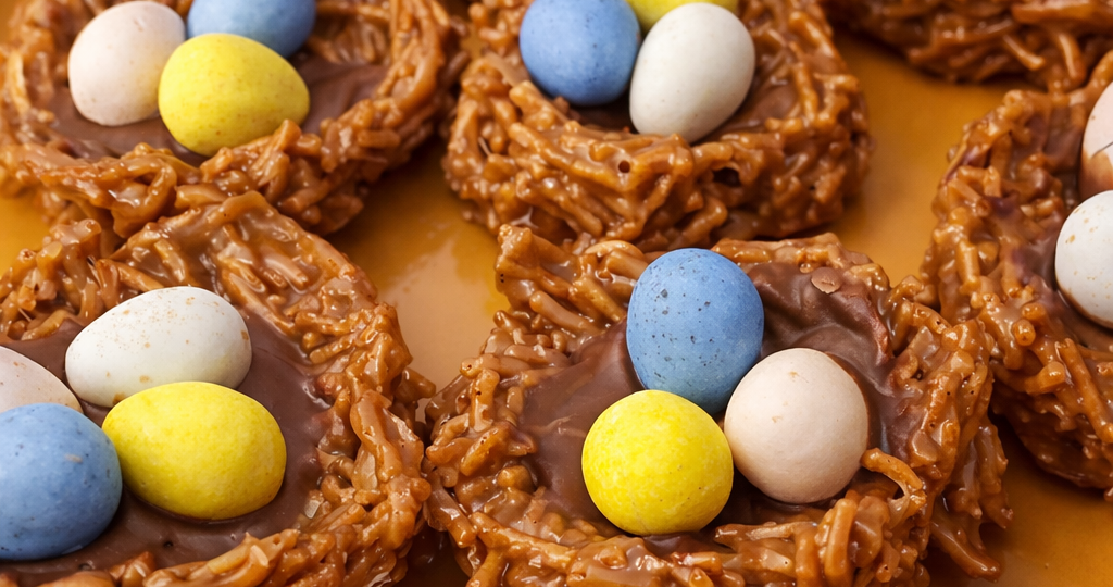 На Пасху теперь готовлю только это: сладкие гнезда исчезают со стола первыми