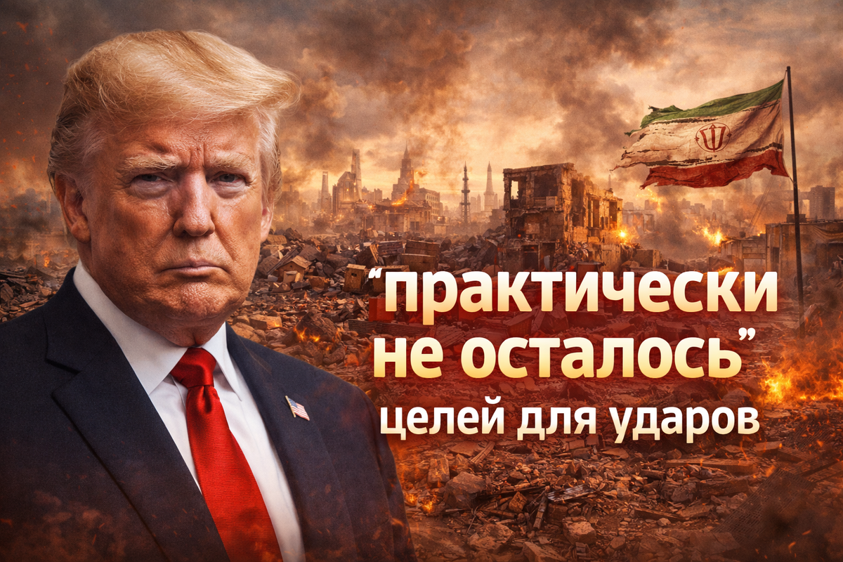 Трамп: в Иране практически не осталось целей для ударов