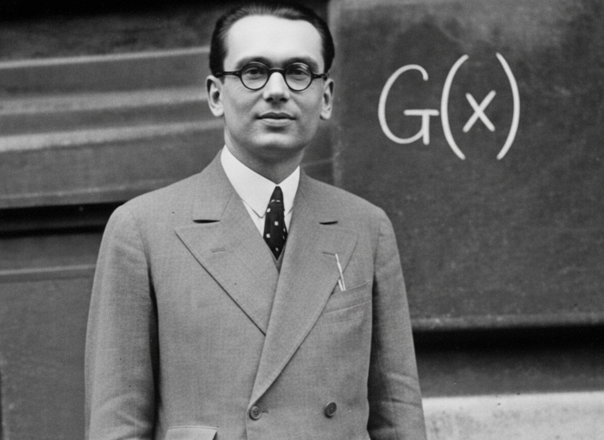 Курт Гёдель, крутой логик 20 века. 