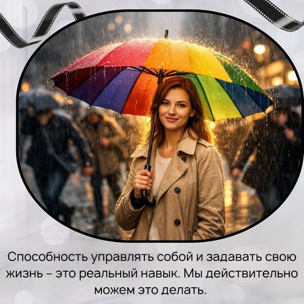 Способность управлять собой и задавать свою жизнь – это реальный навык.