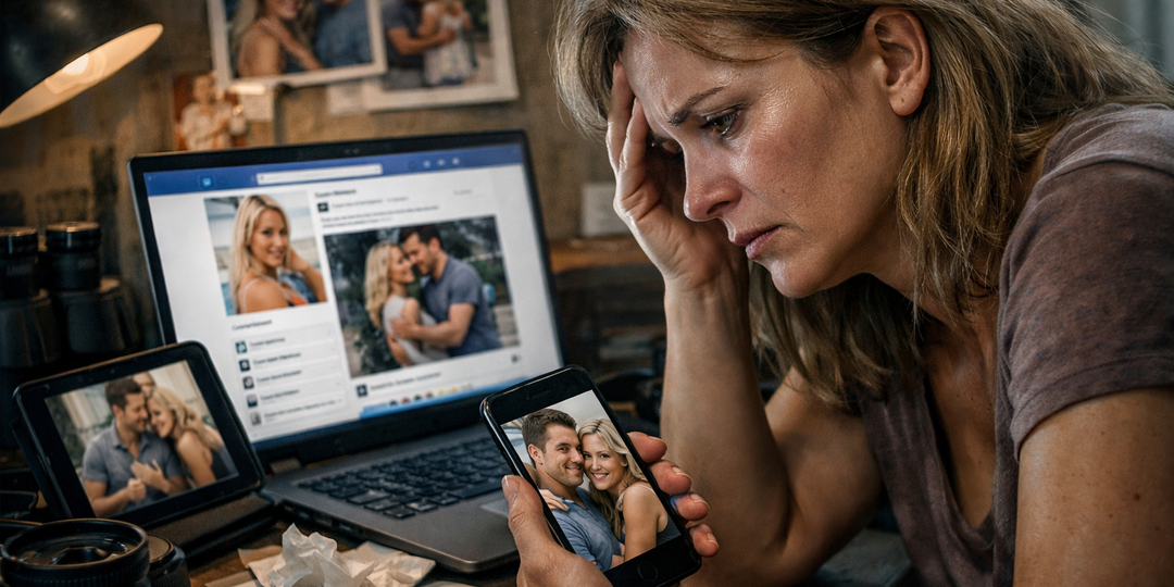 Слежка за любовницей мужа: как ежедневный мониторинг чужих соцсетей разрушает вашу психику и убивает самооценку