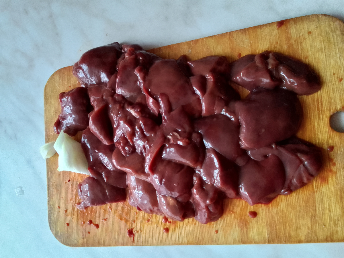 печень сырая