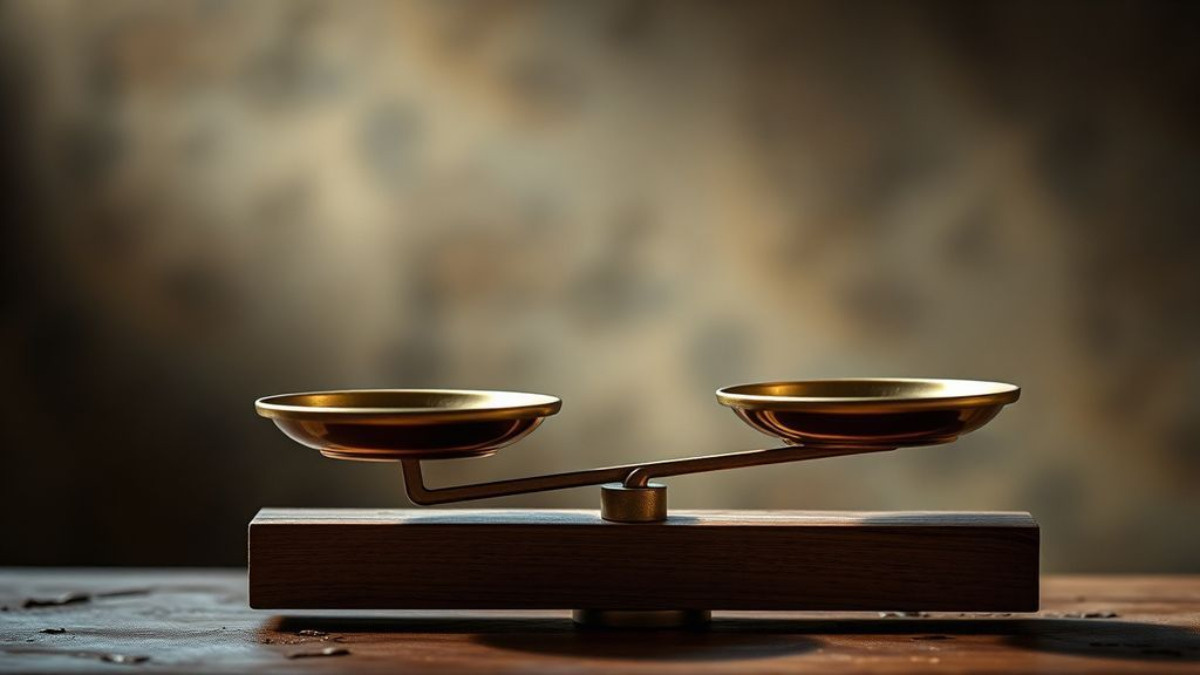 Весы , которые наклоняются в сторону перегруза — символизирует риск превышения возможностей.