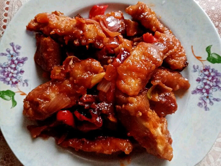 Куриная грудка с овощами в грейпфрутово-томатном соусе