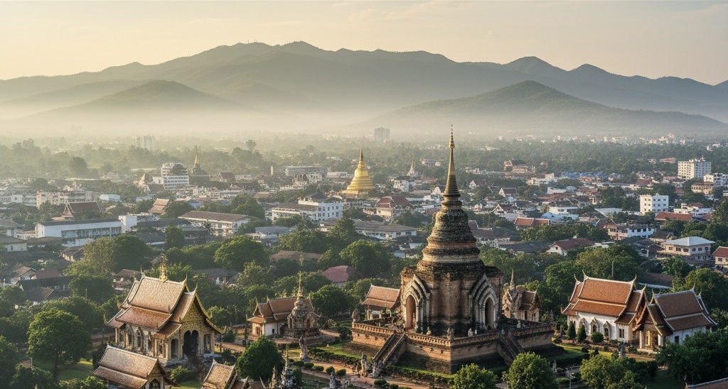 Спокойная жизнь и горные пейзажи Чиангмая