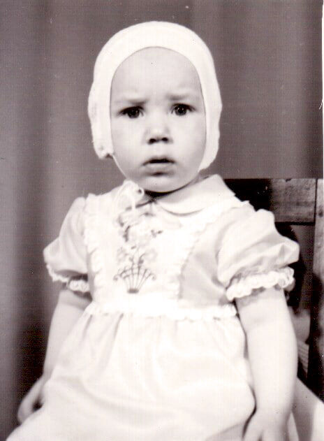 Фото Тани, которое Юля брала в садик. Фото из семейного альбома автора.