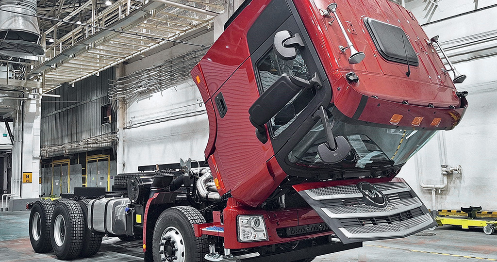 Тяжелый грузовик «Валдай 33»: придумали в Китае, собрали в России