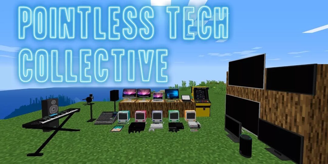 🏠 Pointless Tech Collective: преврати свой дом в техно-оазис [1.15.2 | 1.14.4 | 1.12.2]