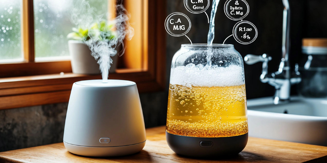 Почему фильтрованная вода всё равно оставляет жёлтые следы в увлажнителе