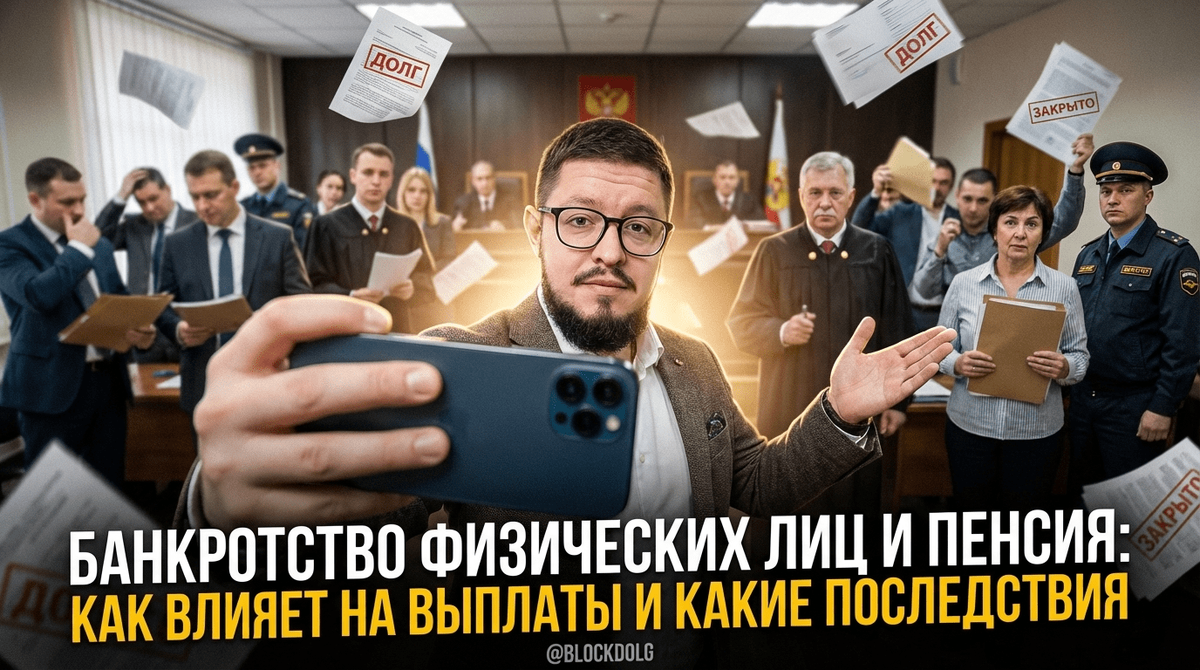    Последствия банкротства физических лиц для пенсии и выплат Максим
