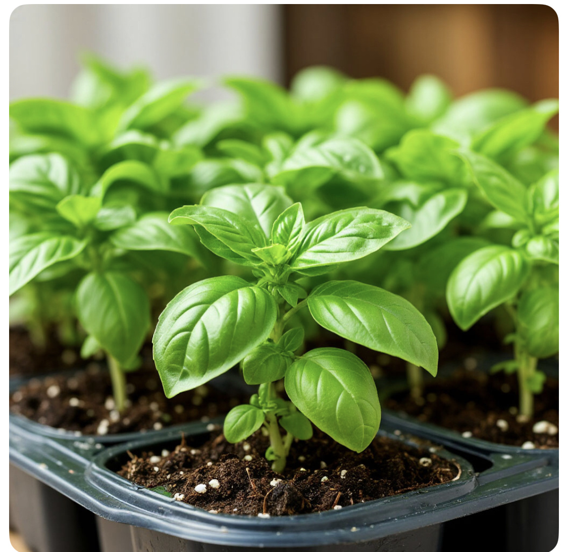 Рассада 🌱 готова к высадке. 