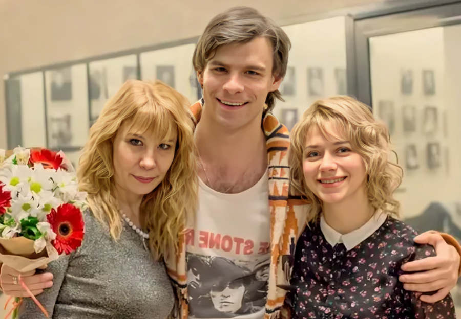 Дарья Юргенс с детьми