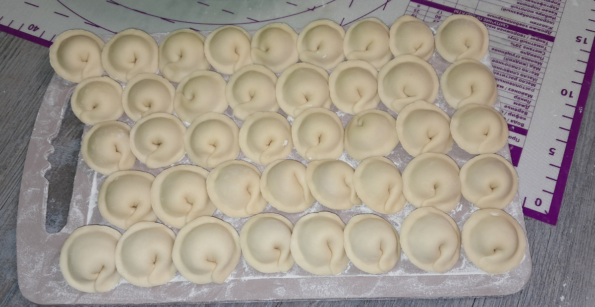 Вот так выглядят мои пельмени
