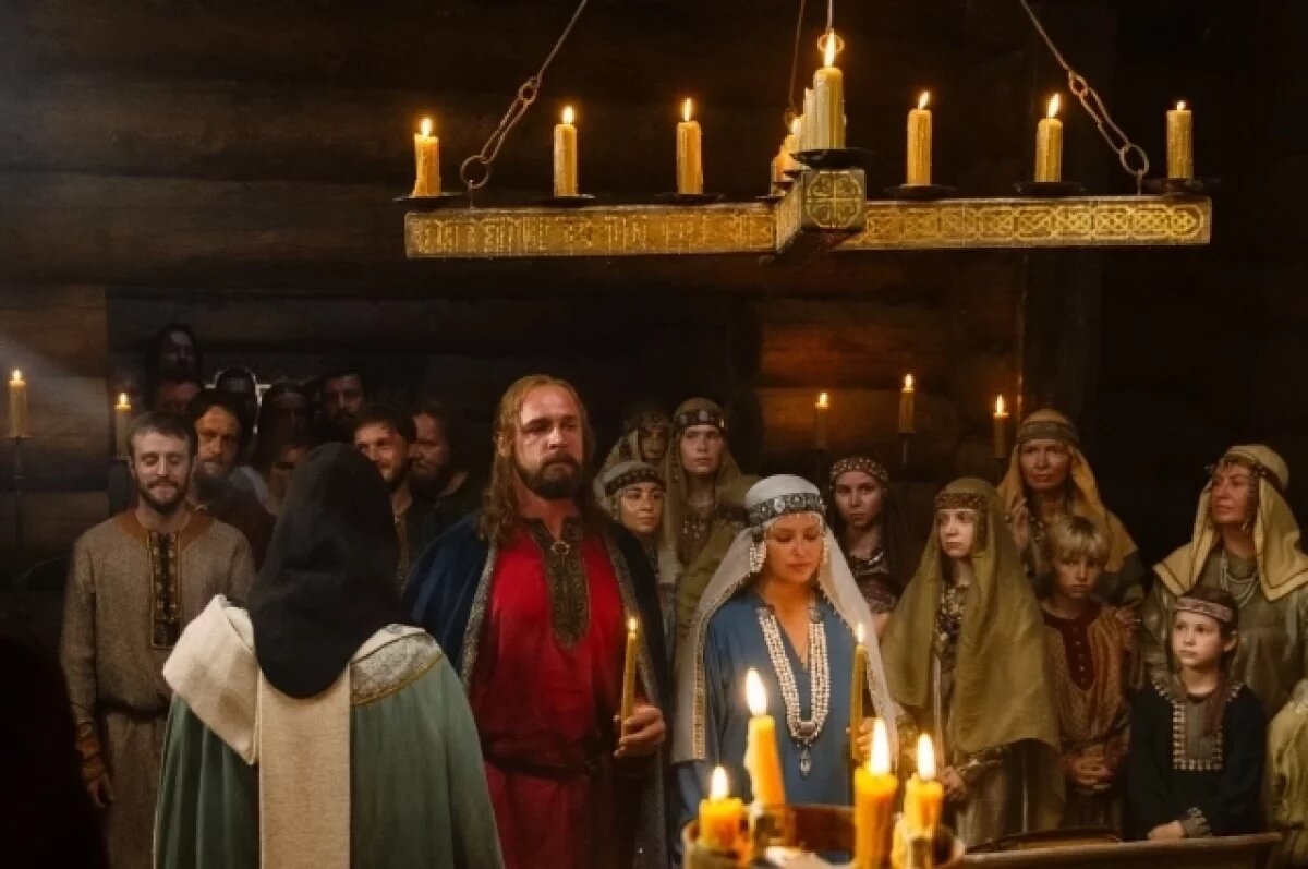    Для съёмок сериала «Князь Андрей» в Суздале выстроили средневековый город