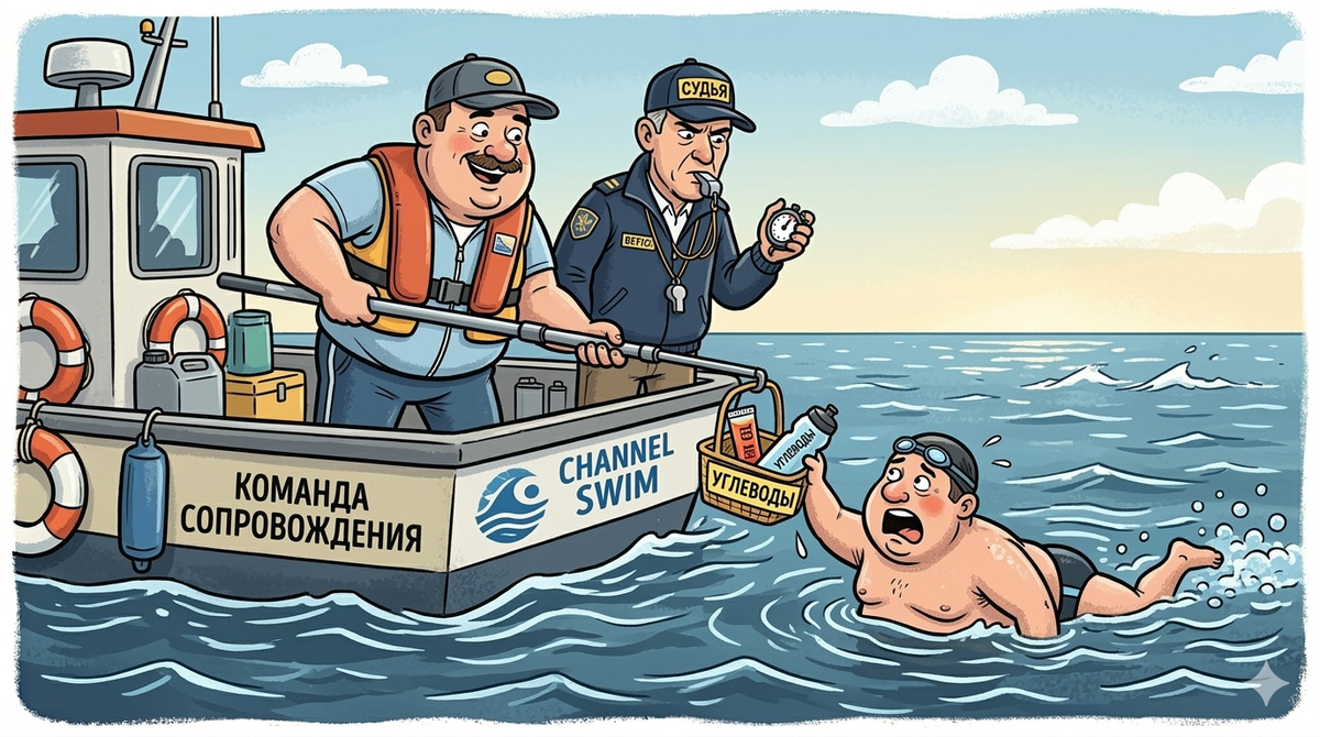 Дотронулся до борта — дисквалификация.