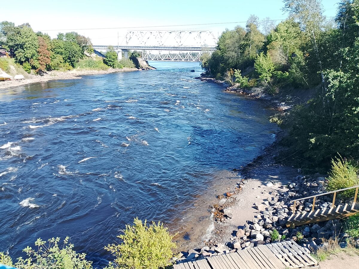 Пороги в Лосево