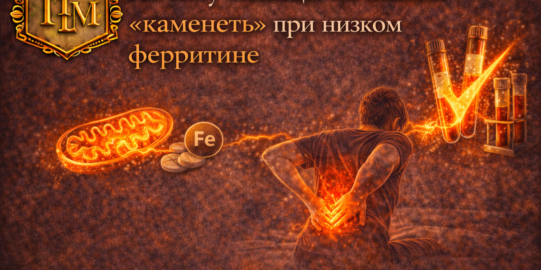 Почему мышцы начинают «каменеть» при низком ферритине