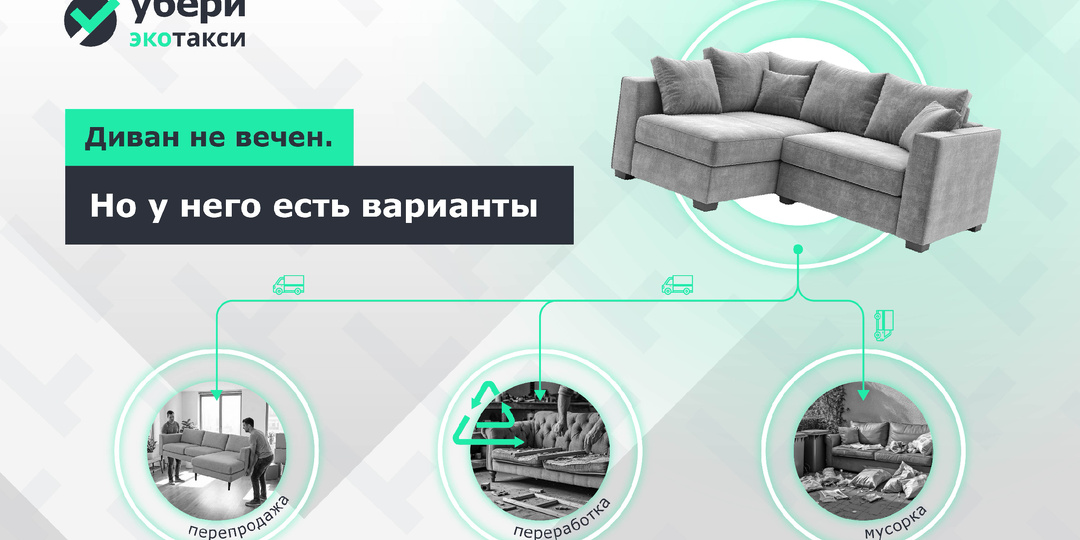 🛋️ Куда деть старый диван: 3 честных способа решения проблемы
