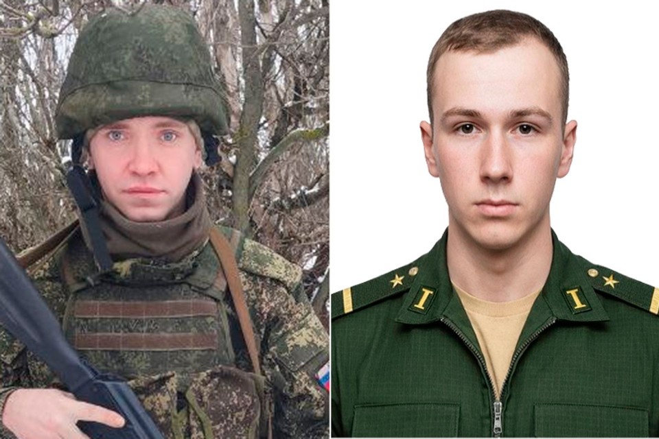    Гвардии ефрейтор Сергей Войнов и Гвардии ефрейтор Кирилл Феоктистов