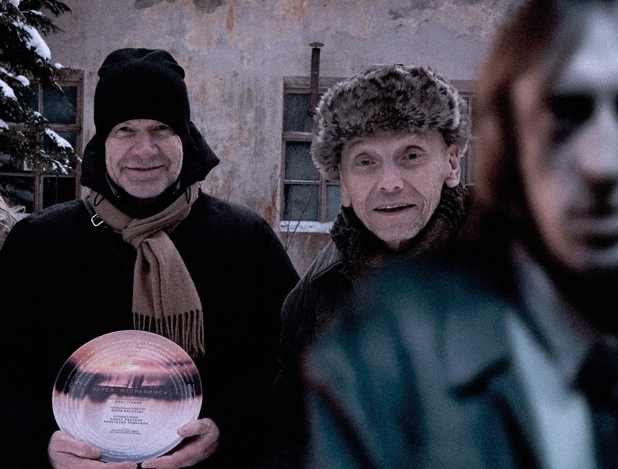 Олег Тепцов, Анвар Либабов, Виктор Авилов / Коллаж / Кадр из к/ф "Господин оформитель" / telegram.org / "Киностудия «Ленфильм»"