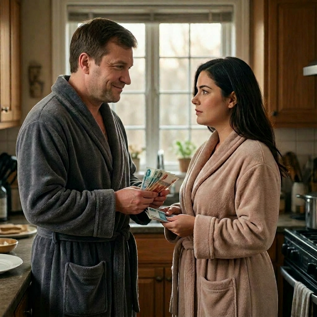 Рассказ о том, как трудно порой бывает решить денежные вопросы в семье