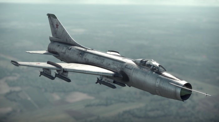 Су-7БМЛ снабжен дополнительными топливными баками. Фото: old-wiki.warthunder.ru