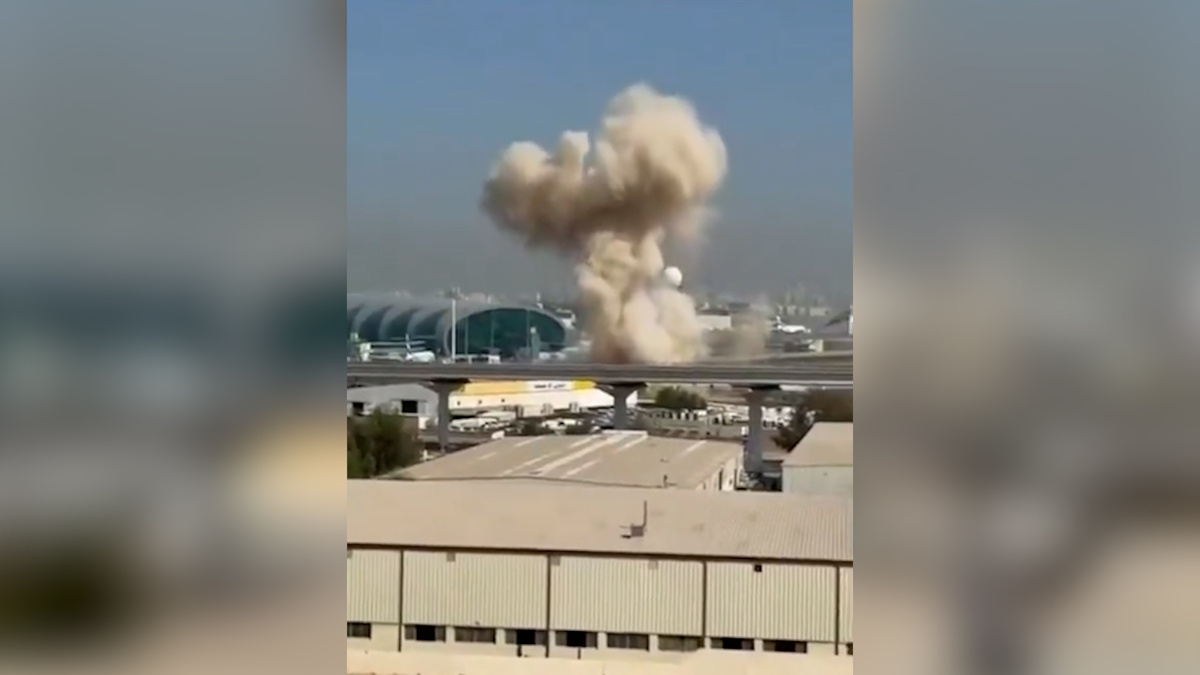    Дубай аэропорт взрыв