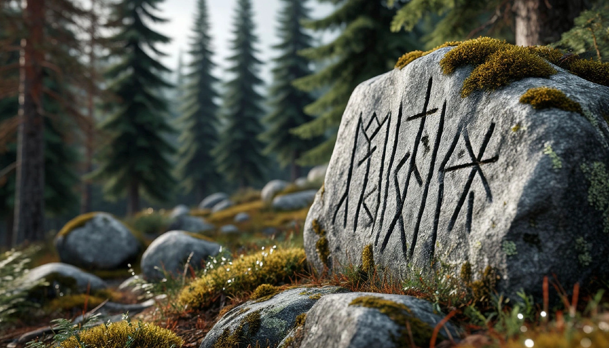 Рунические символы находят на мегалитах Сибири.