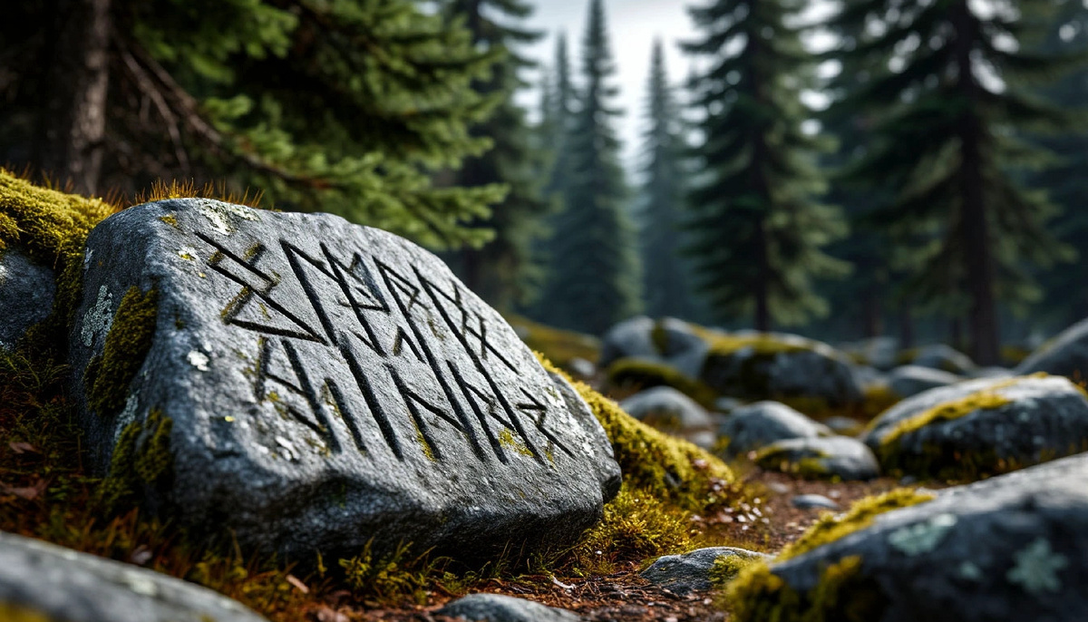 За Уралом обнаружены следы древнейшей формы рунического письма. 