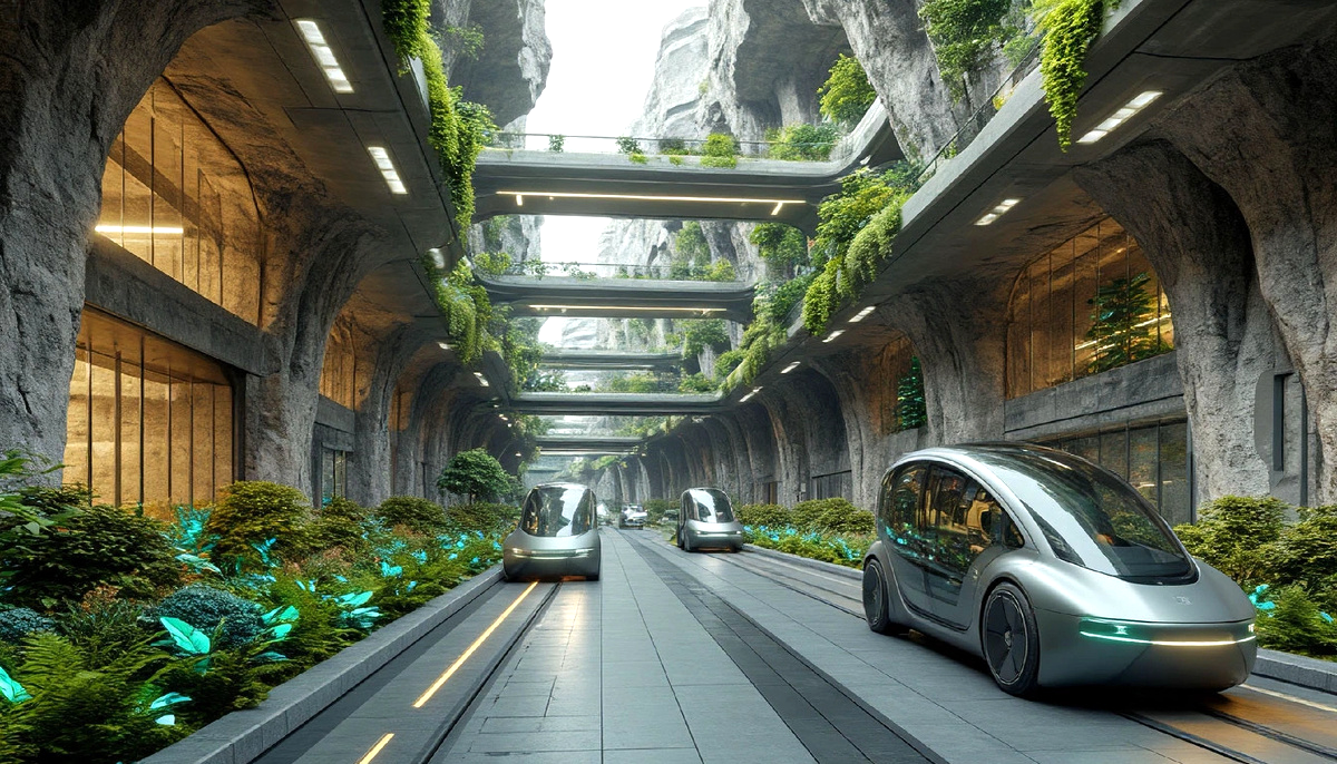 Там находился целый город.