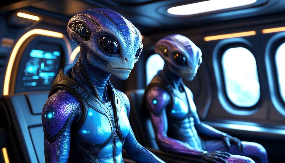 Эдвард рассказывал о внеземных существах.