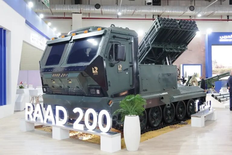 122-мм РСЗО Raad-200