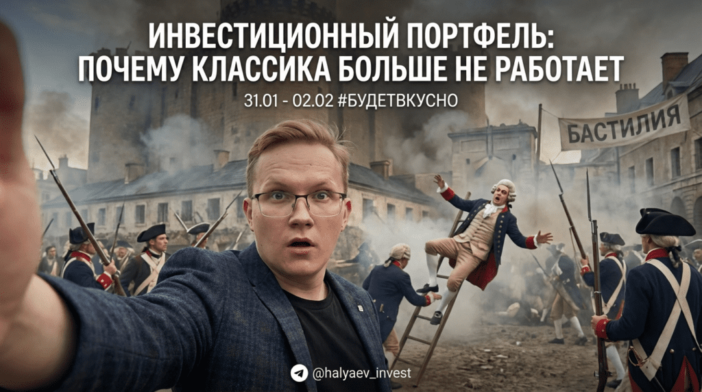    График, демонстрирующий снижение доходности классических стратегий