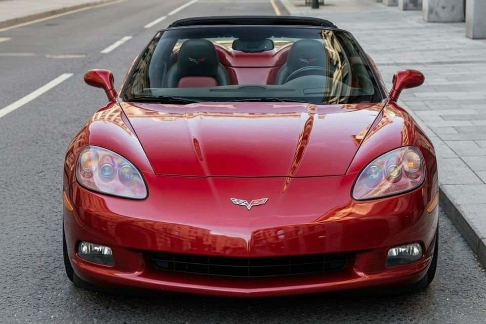    В Новосибирске продают Chevrolet Corvette за 3,5 млн рублей. Фото: нейросеть / Ангелина ВАЙГЕЛЬ