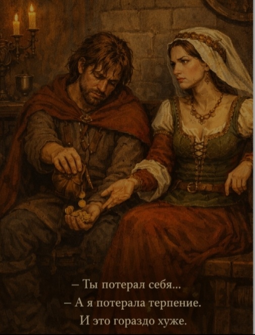 Он сказал : теряю себя... 