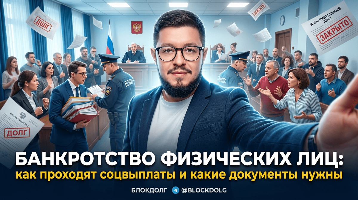    Соцвыплаты при банкротстве физических лиц Максим