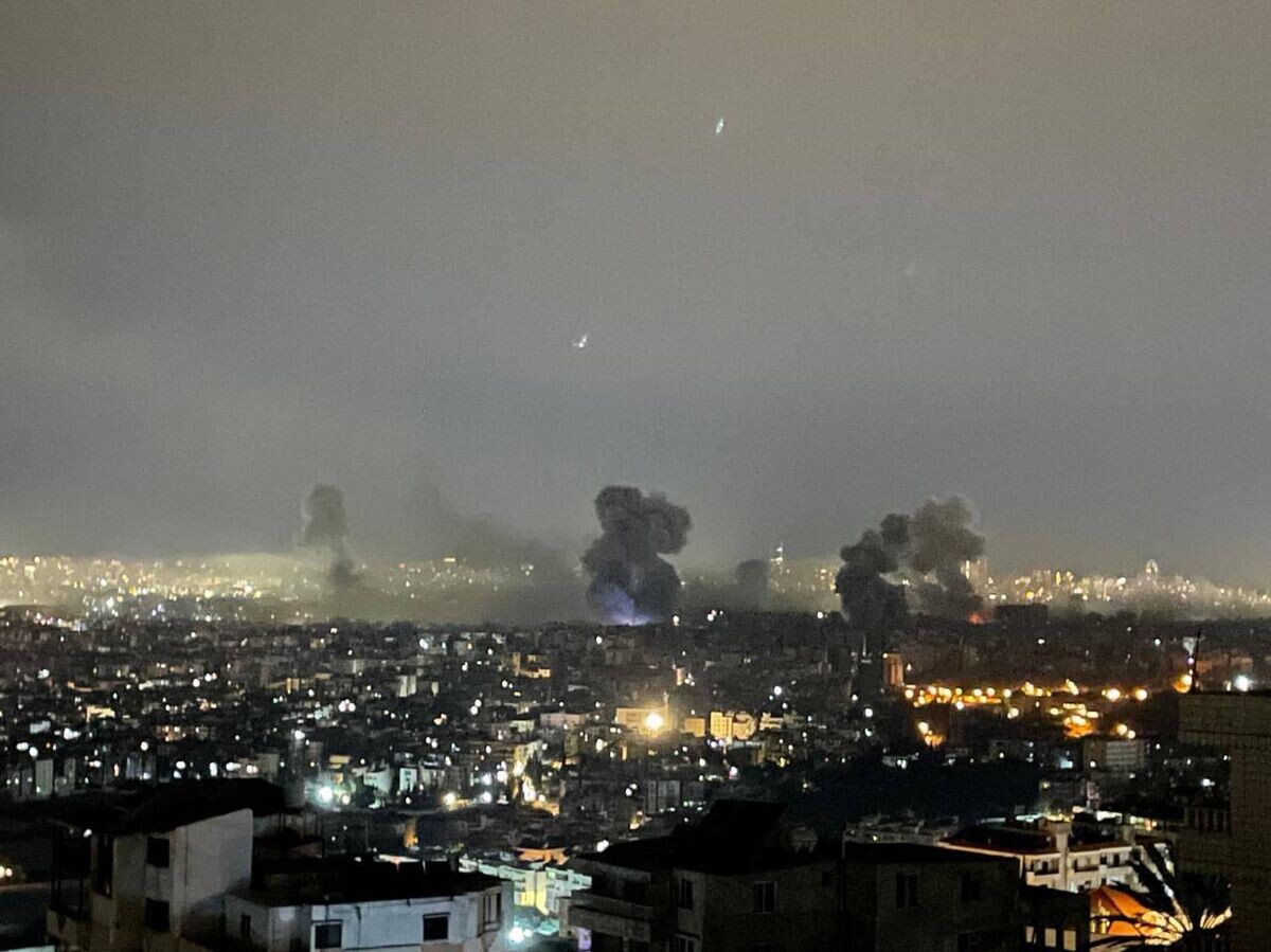    Последствия ударов Израиля по пригороду Бейрута | © Фото : Соцсети