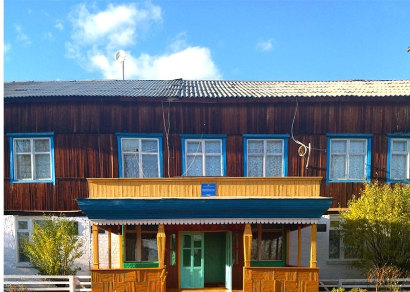 Такой была школа до пожара, фото с официального сайта учебного заведения